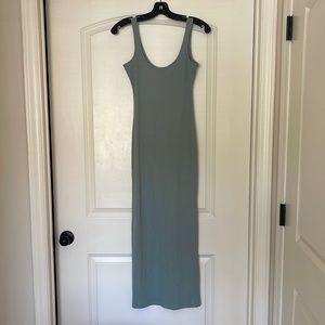 Sage Body-con Maxi Dress